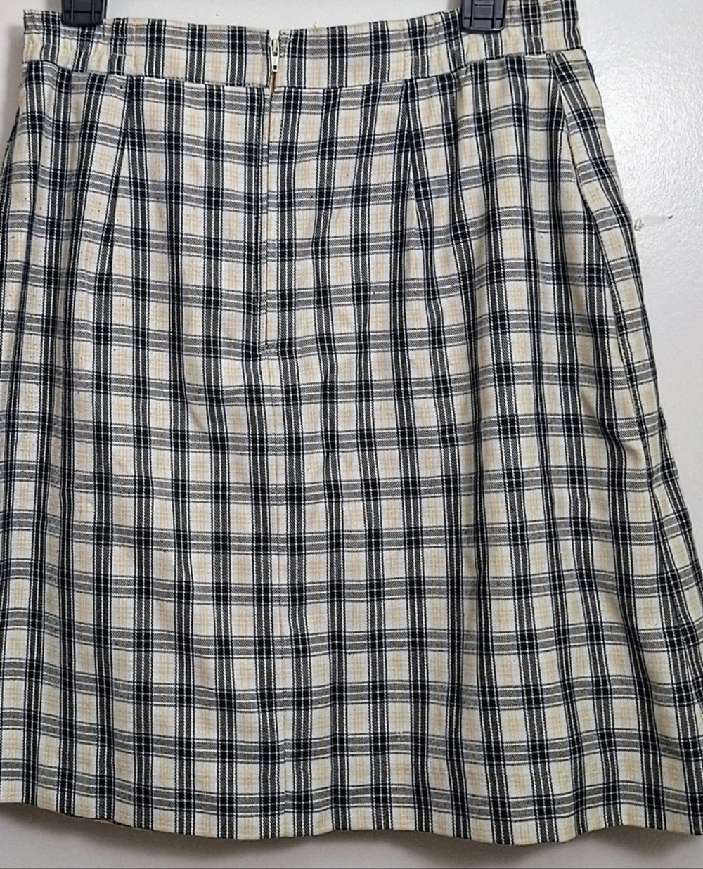 Nordstrom Vintage Plaid Kilt Styled Skort